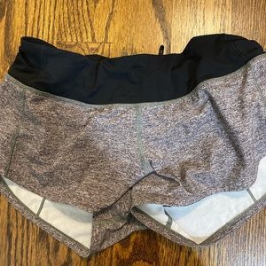 lululemon speed up shorts size 4